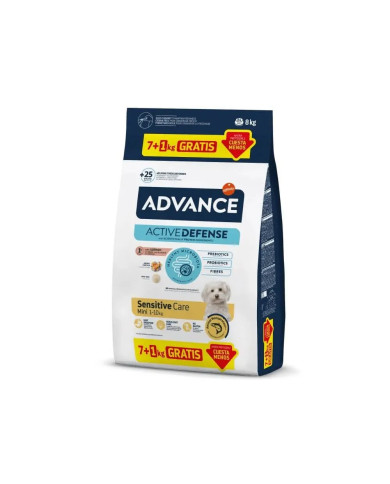 Advance Mini Sensitive salmón 7+1kg