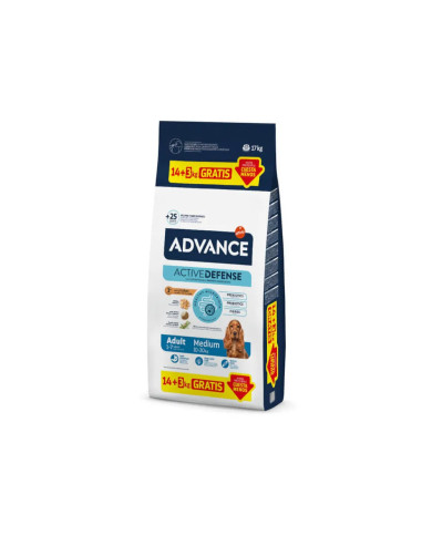 Advance Medium Adult Pollo y Arroz – Pienso Premium para Perros Medianos 14 +3kg