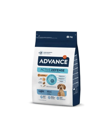 Advance Mini Light Pollo Arroz 3Kg