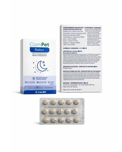 Compet Relax Calier 30 Comprimidos