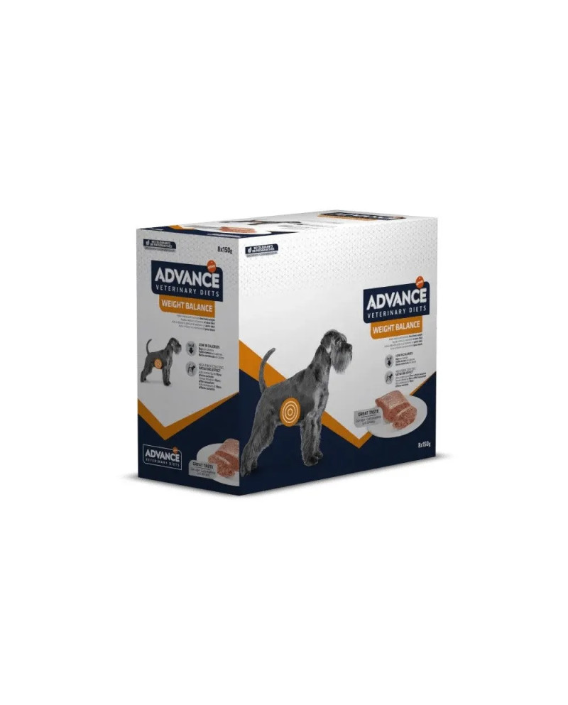 Advance Veterinary Dog Weight Balance Pack 8 Sobres 150gr