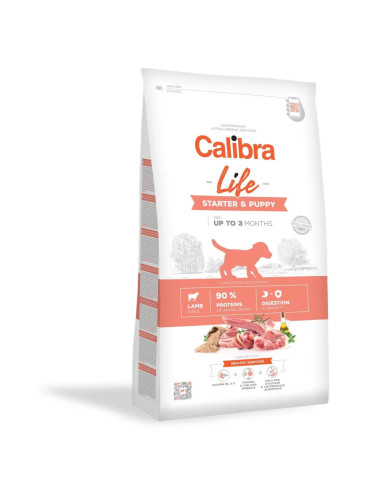 Calibra Dog Life Starter & Puppy Lamb