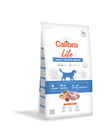 Calibra Dog Life Adult Medium Breed Chicken