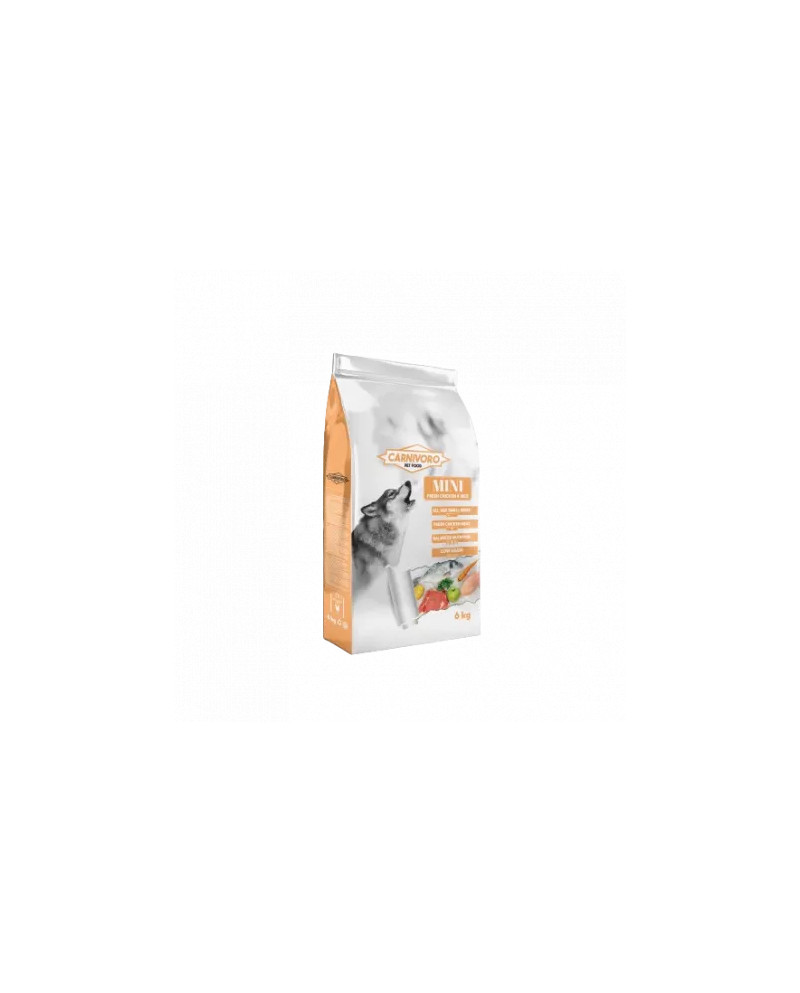 Carnívoro Mini Adulto Pollo – Raza Pequeña 6 kg