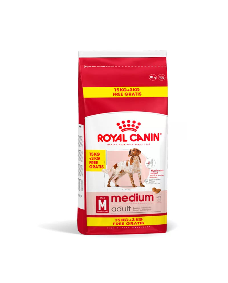 Royal Canin Medium Adult 15+3kg