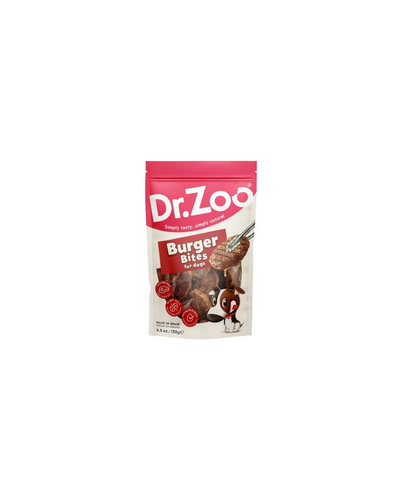 Dr. Zoo Burger Bites For Dog - Snack De Carne Para Perros