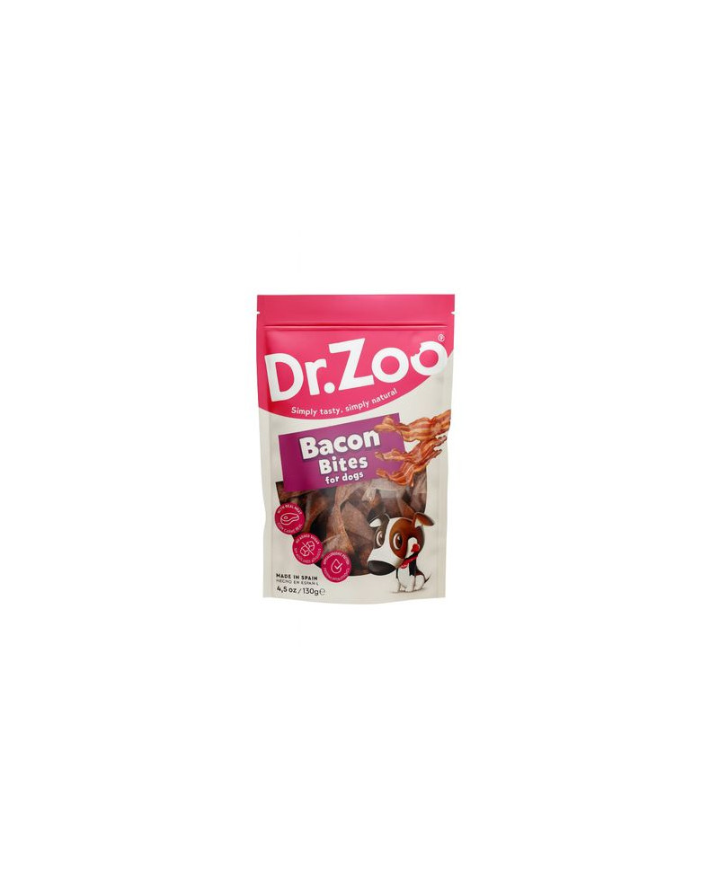 Dr. Zoo Bacon Bites For Dog - Snack De Carne Para Perros