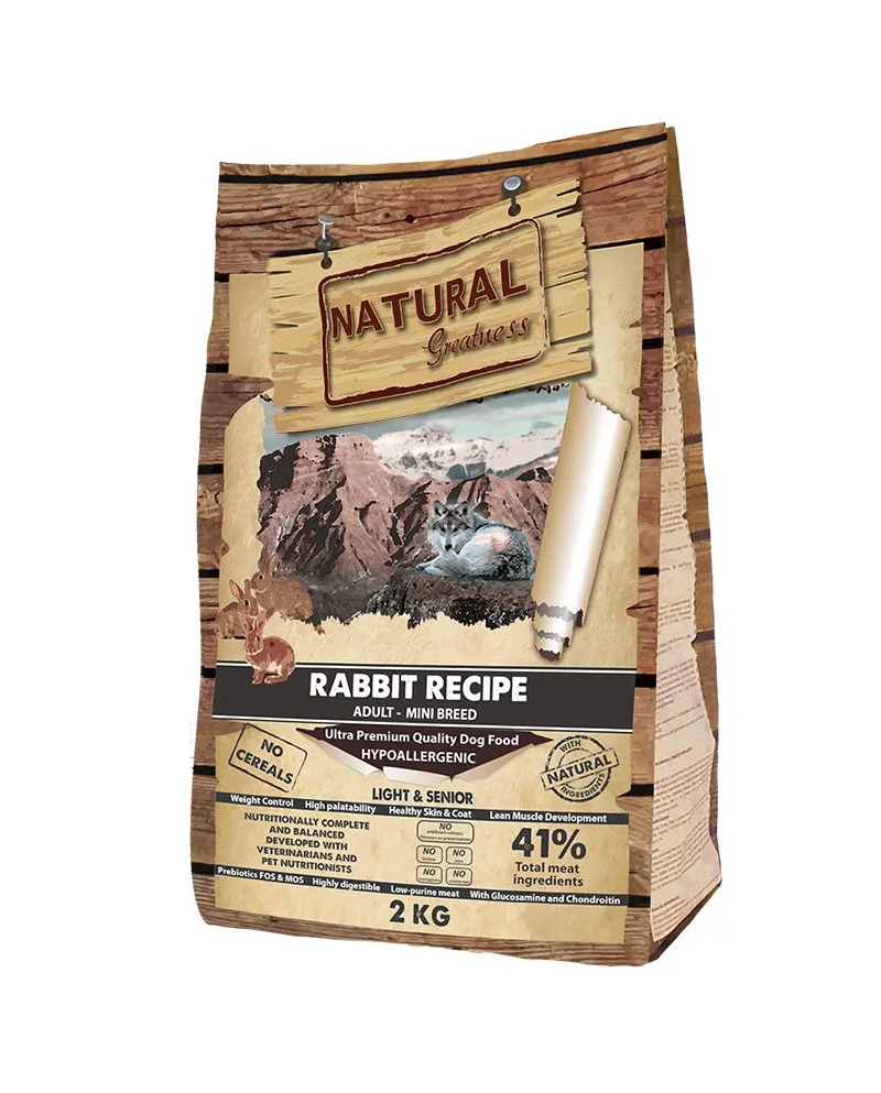 Natural Greatness Conejo Light Mini 2kg