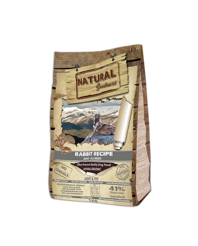 Natural Greatness Receta Conejo Light 2Kg