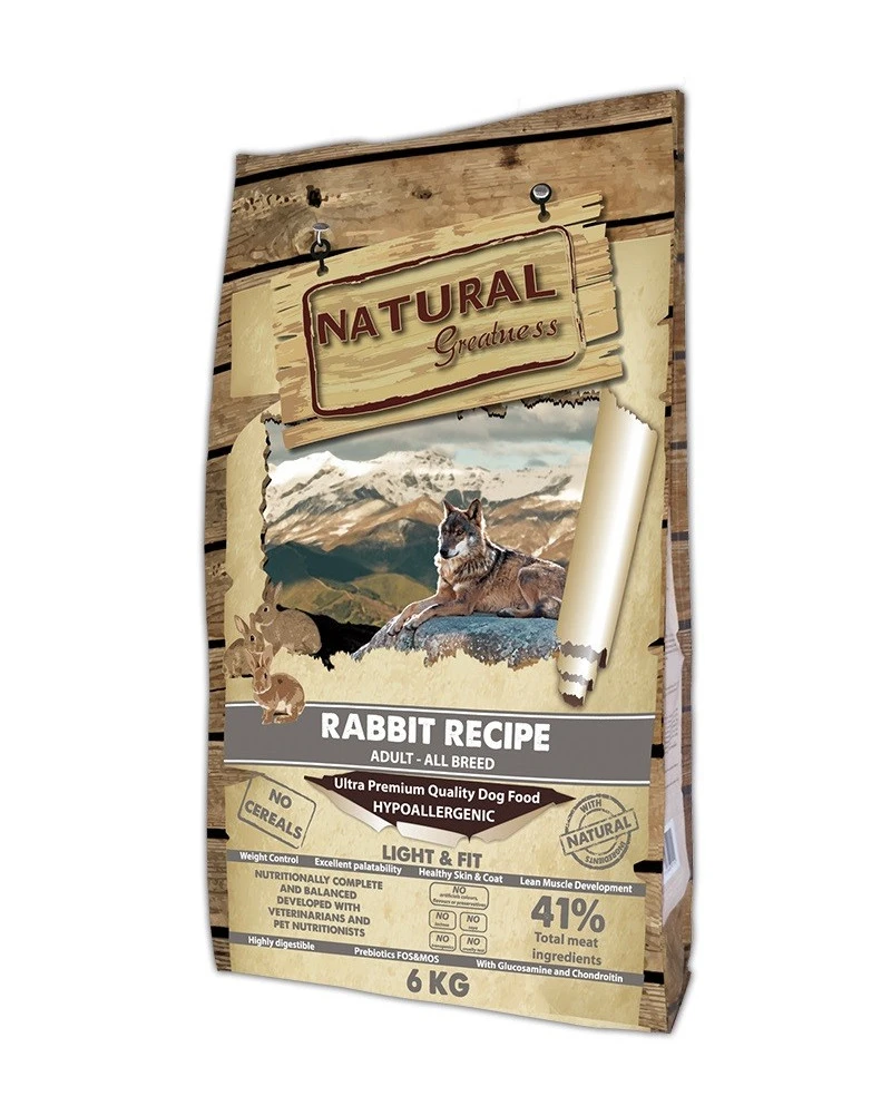 Natural Greatness Receta Conejo Light 6Kg