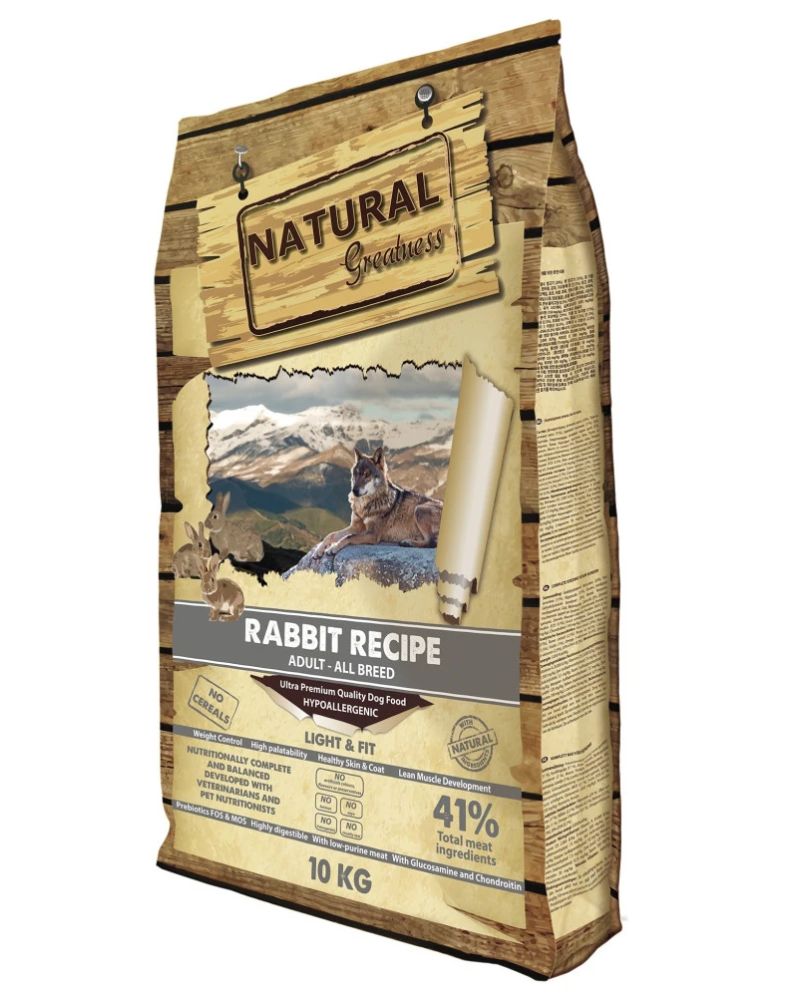 Natural Greatness Receta Conejo Light 10Kg