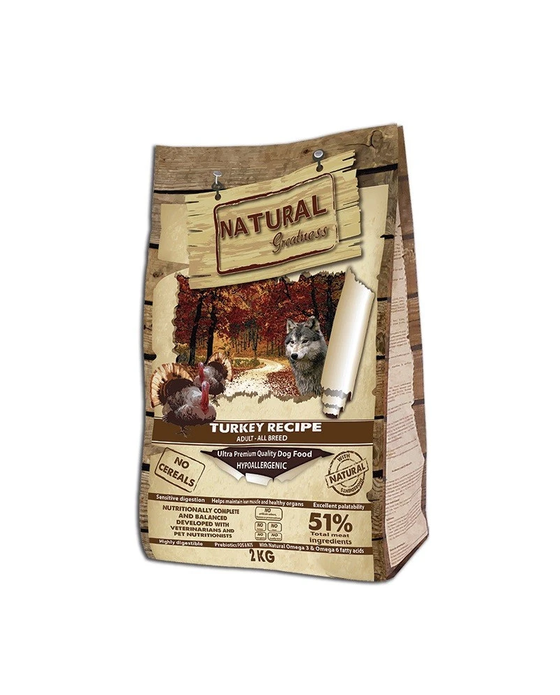 Natural Greatness Receta Pavo 2Kg