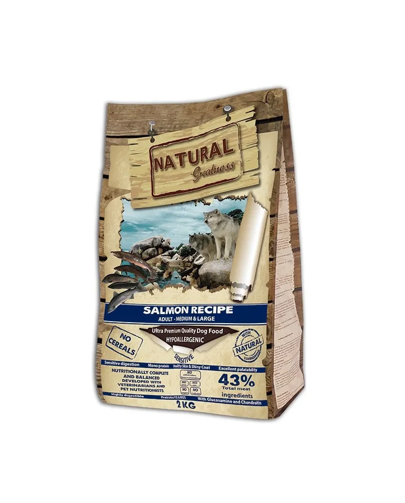 Natural Greatness Receta Salmón 2Kg