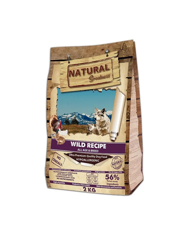 Natural Greatness Receta Salvaje 2Kg