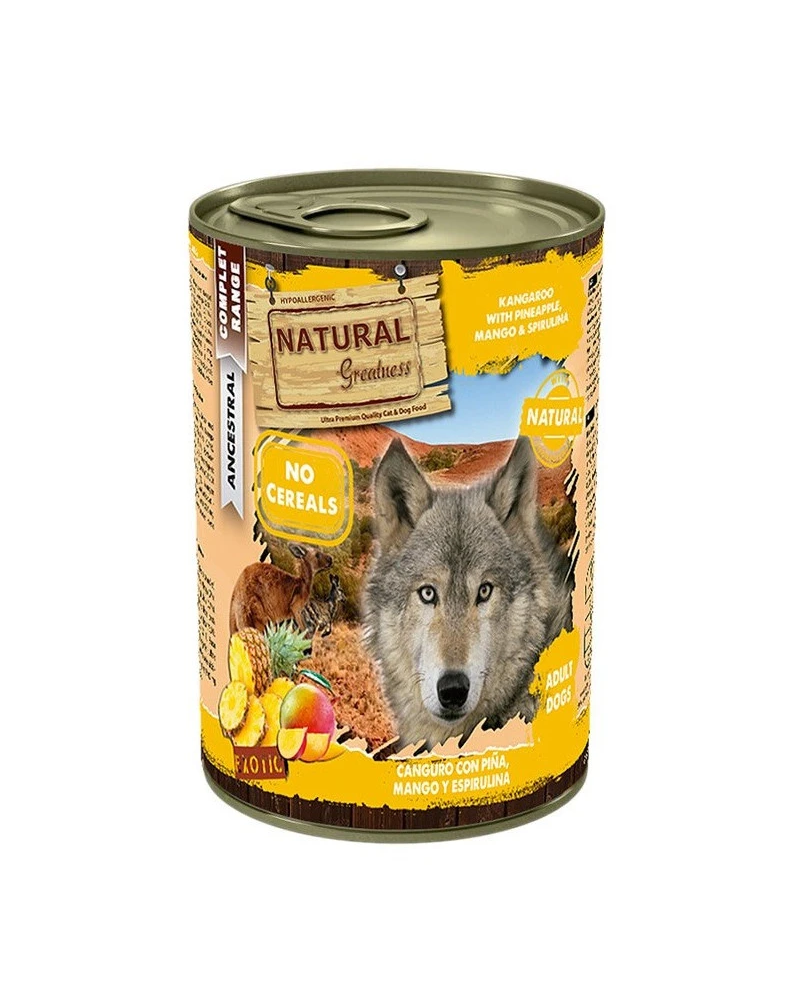 Natural Greatness Canguro Piña Mango Espirulina lata 400gr