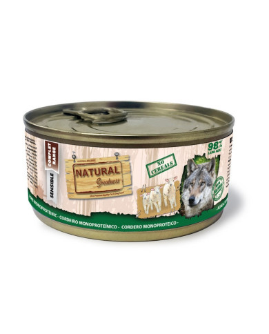 Natural Greatness Receta Monoproteica de Cordero lata 170gr