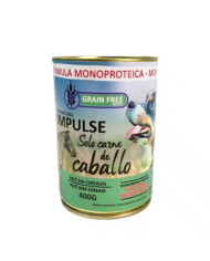 Natural Impulse Dog Caballo lata 400gr