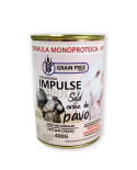 Natural Impulse Dog Pavo lata 400gr
