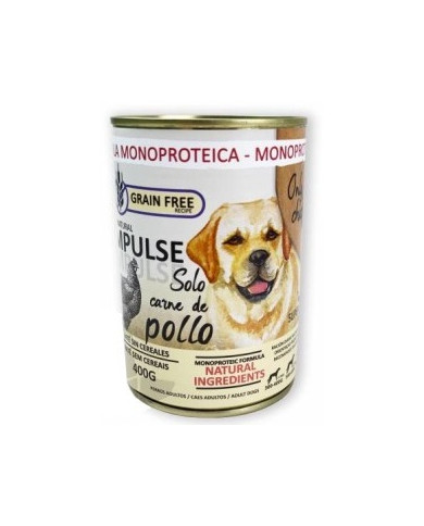Natural Impulse Dog Pollo lata 400gr