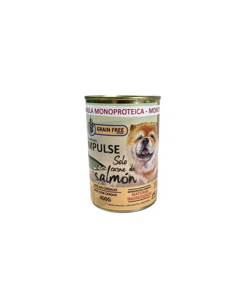 Natural Impulse Dog Salmón lata 400gr