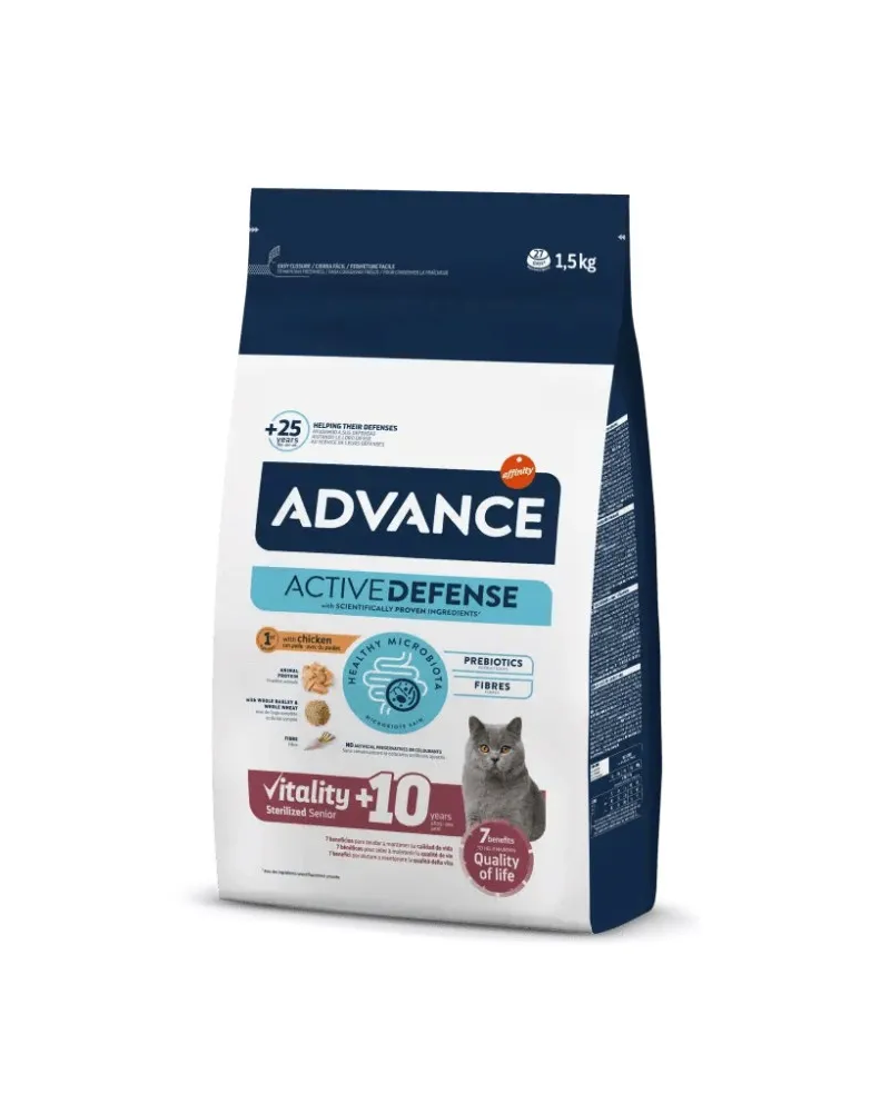 Advance Cat Esterilizado Senior 1.5KG