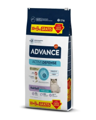 Advance Cat Sterilized Hairball 10+2kg - Pienso para Gatos