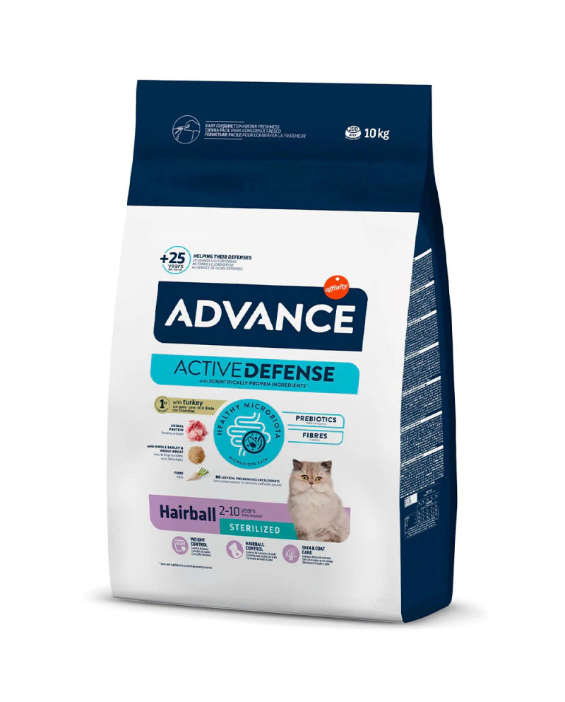 Advance Hairball Sterilized 10Kg