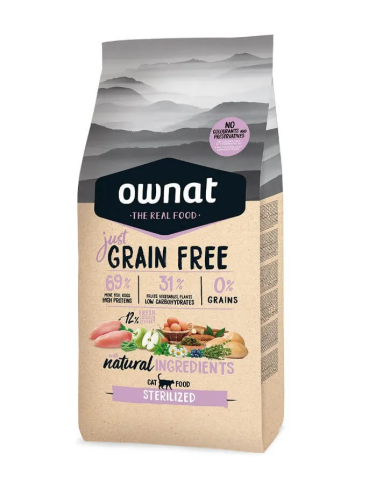 Ownat Just Grain Free Sterilized Pollo