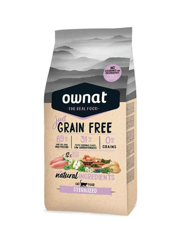 Ownat Just Grain Free Sterilized Pollo