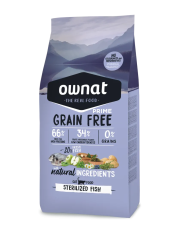 Ownat Prime Grain Free Sterilized Pescado