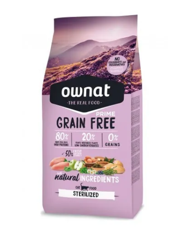 Ownat Prime Grain Free Sterilized Pollo