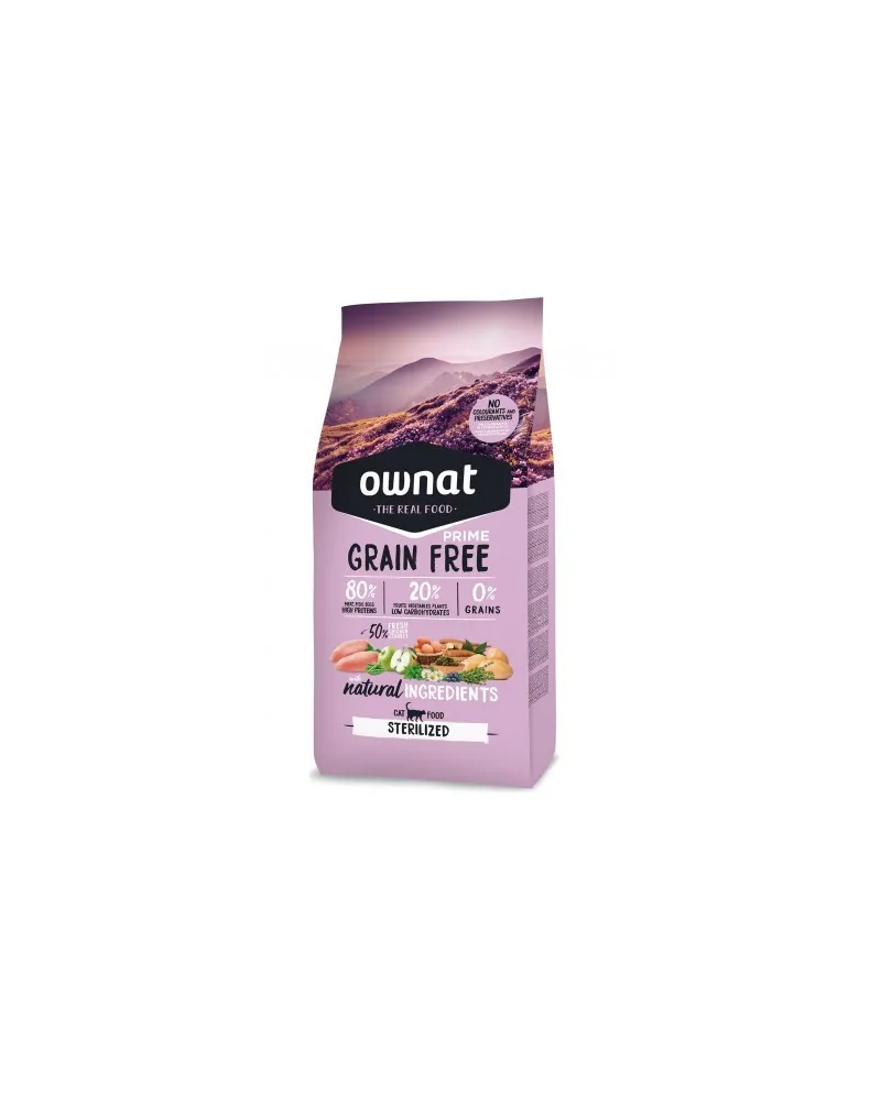 Ownat Prime Grain Free Sterilized Pollo
