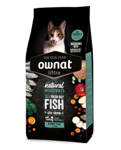 Ownat Ultra Cat Ageing Senior Pescado