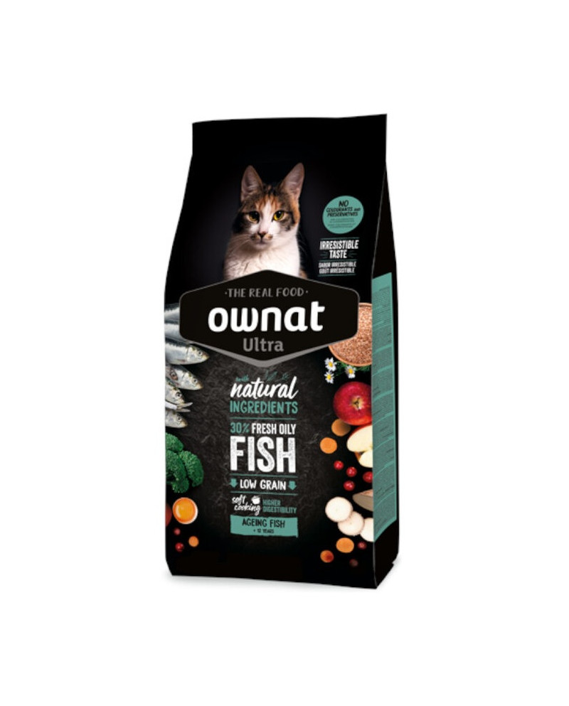 Ownat Ultra Cat Ageing Senior Pescado