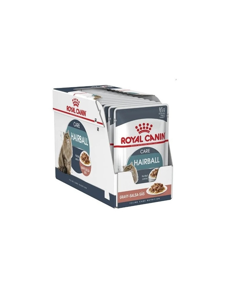 Royal Canin Hairball Cat Bocaditos Salsa Caja 12x85gr