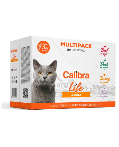 Calibra Cat Life Kitten Multipack 12x85gr