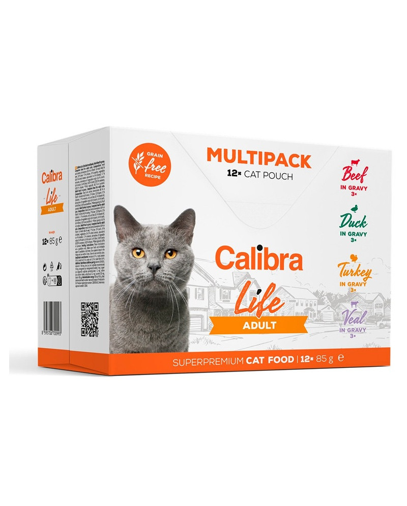 Calibra Cat Life Kitten Multipack 12x85gr