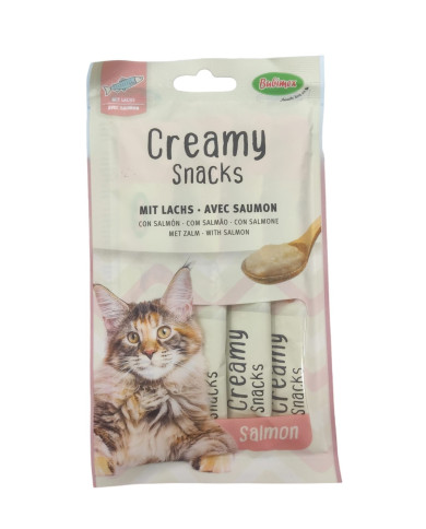 Creamy Snacks Salmón 4x60gr