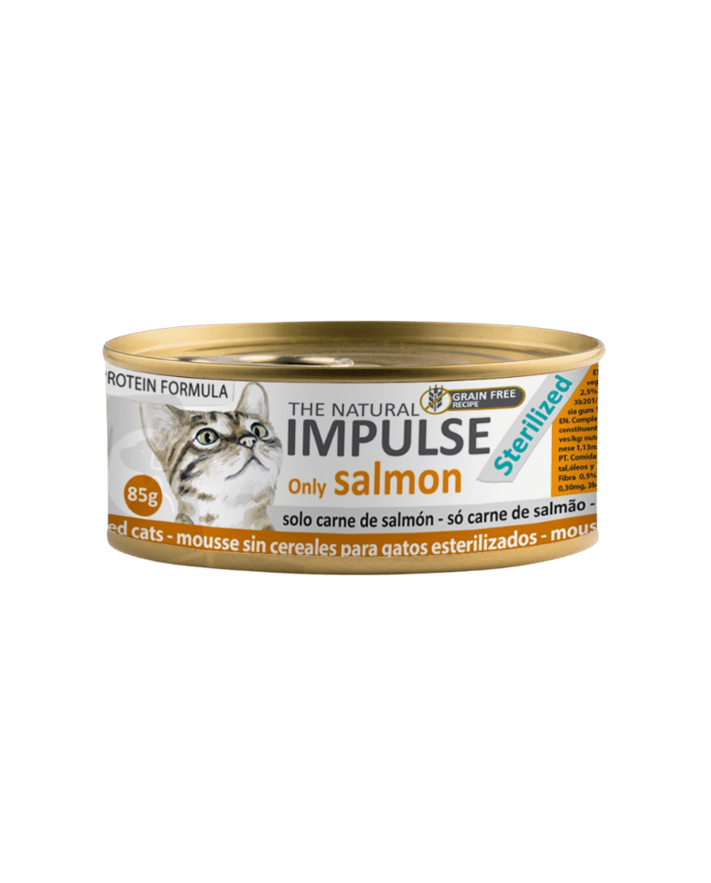 Impulse Cat Salmon Mousse No Grano Lata 85gr