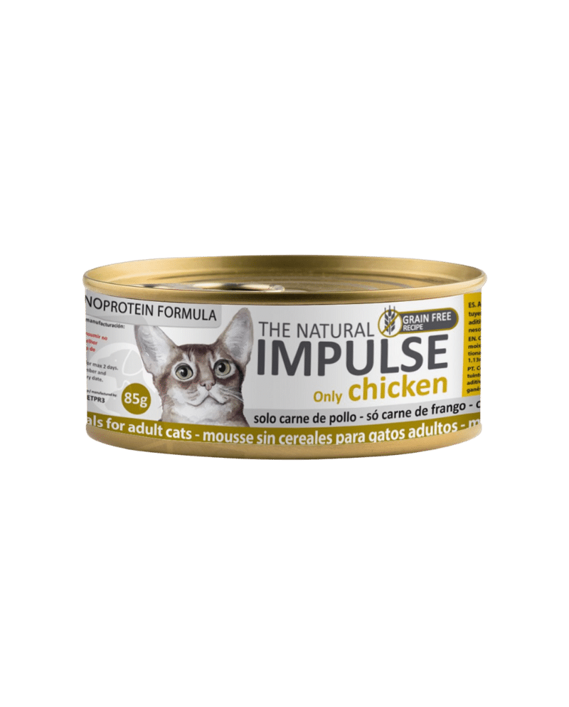 Impulse Cat Pollo Mousse No Grano Lata 85gr