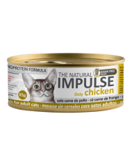 Impulse Cat Pollo Mousse No Grano Lata 85gr
