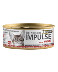 Impulse Cat Ternera Mousse No Grano Lata 85gr