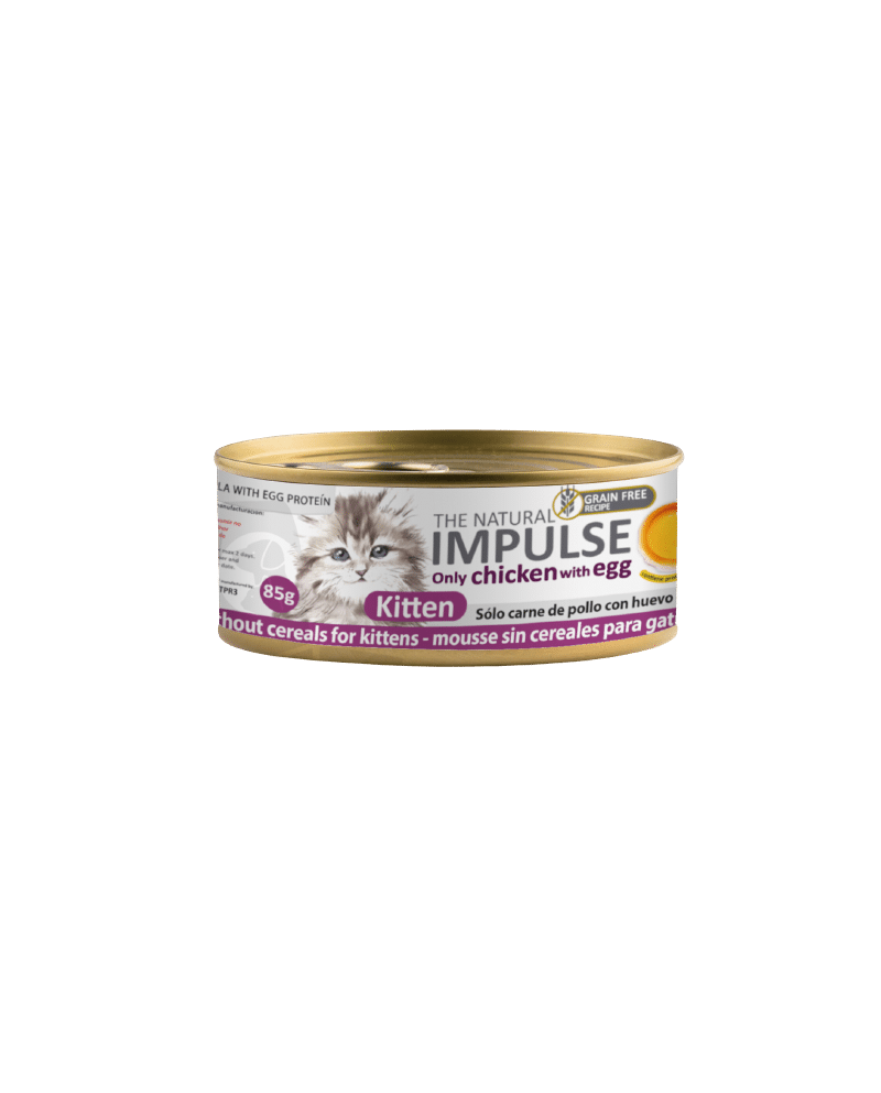 Impulse Cat Kitten No Grano Lata 85gr