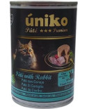Uniko Cat Pate Premium Conejo 400gr
