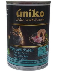 Uniko Cat Pate Premium Conejo 400gr