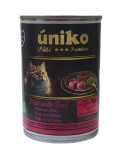 Uniko Cat Pate Premium Buey 400gr