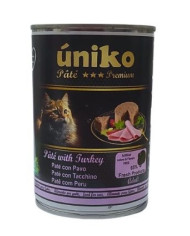 Uniko Cat Pate Premium Pavo 400gr