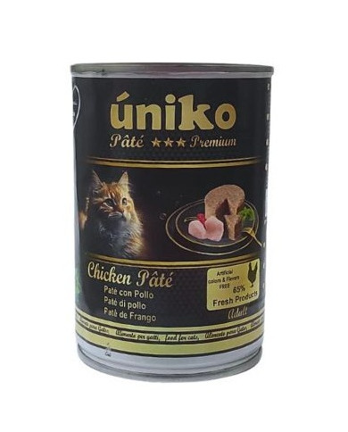 Uniko Cat Pate Premium Pollo 400gr