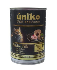 Uniko Cat Pate Premium Pollo 400gr