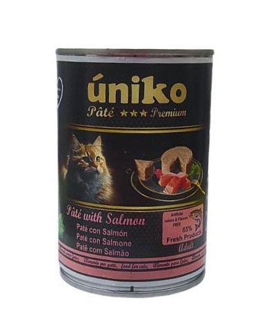 Uniko Cat Pate Premium Salmón 400gr